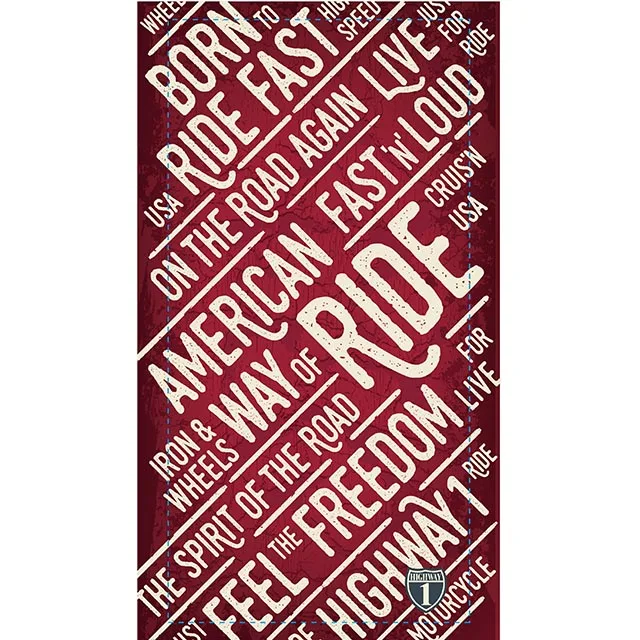 Wholesale Print OEM Welcome Multifunctional Seamless Tube Headband Multifunctional Tube Bandana