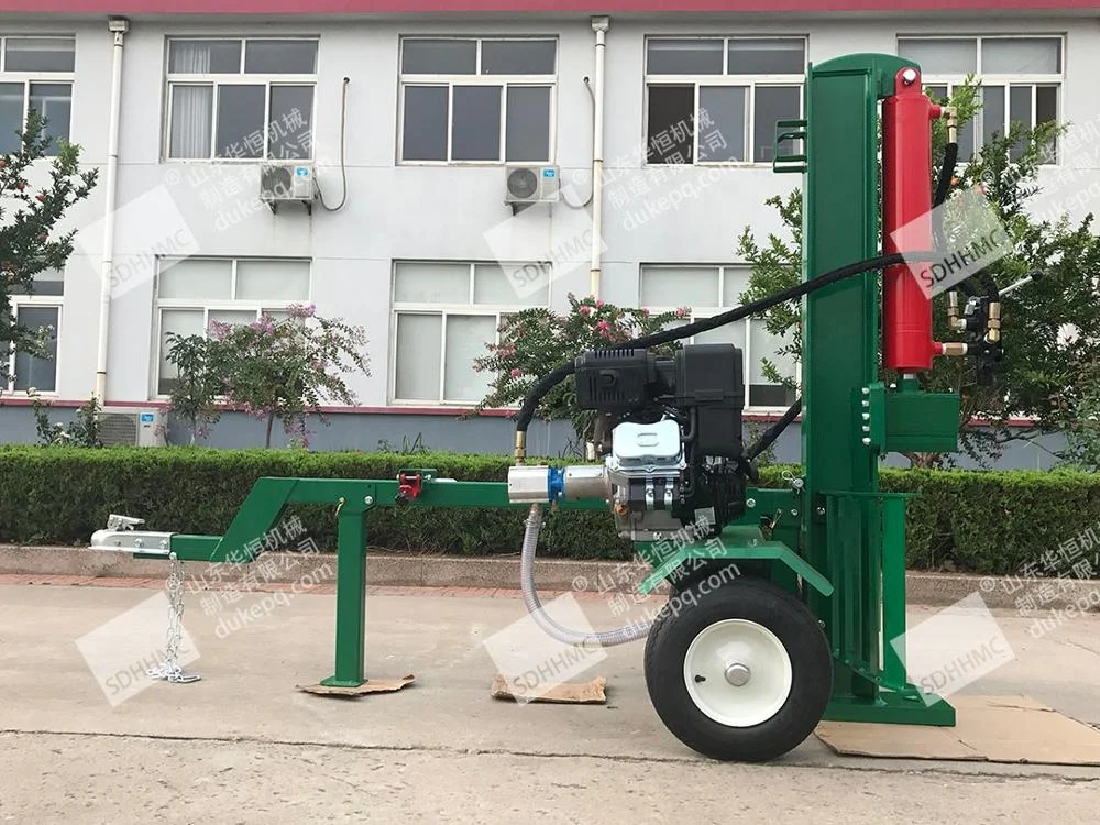 USA Type 15HP Gasoline Log Splitter Firewood Processor For Sale