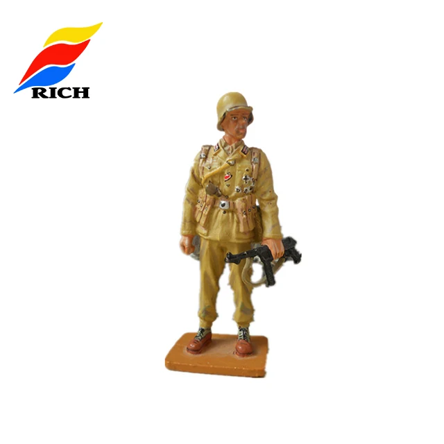 custom made painting metal miniature lead toy soldiers