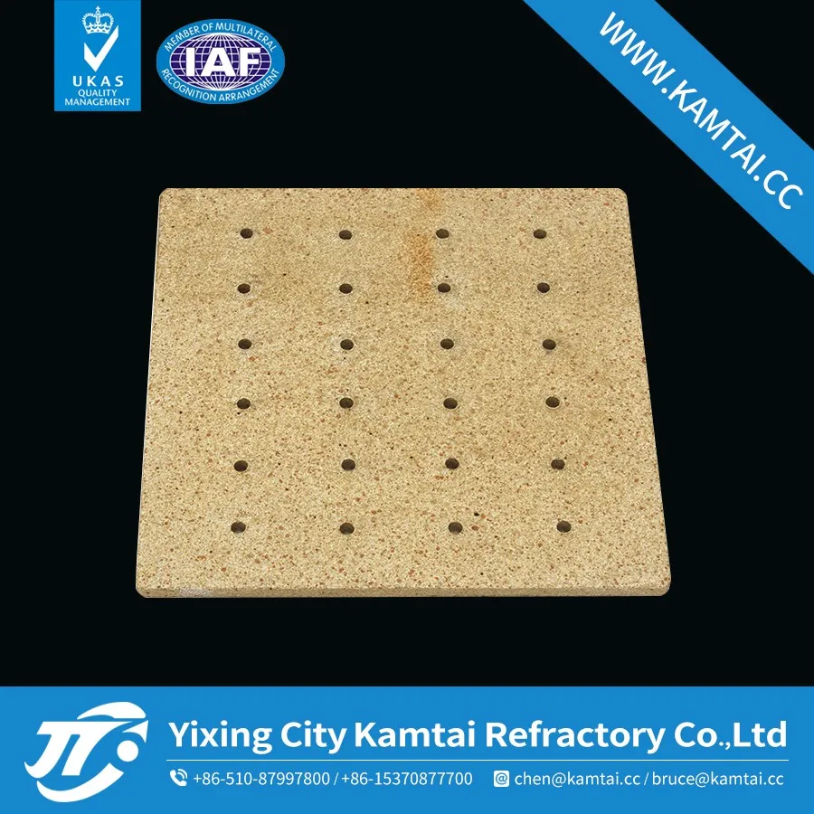 High temperature 500*500 refractory cordierite plate