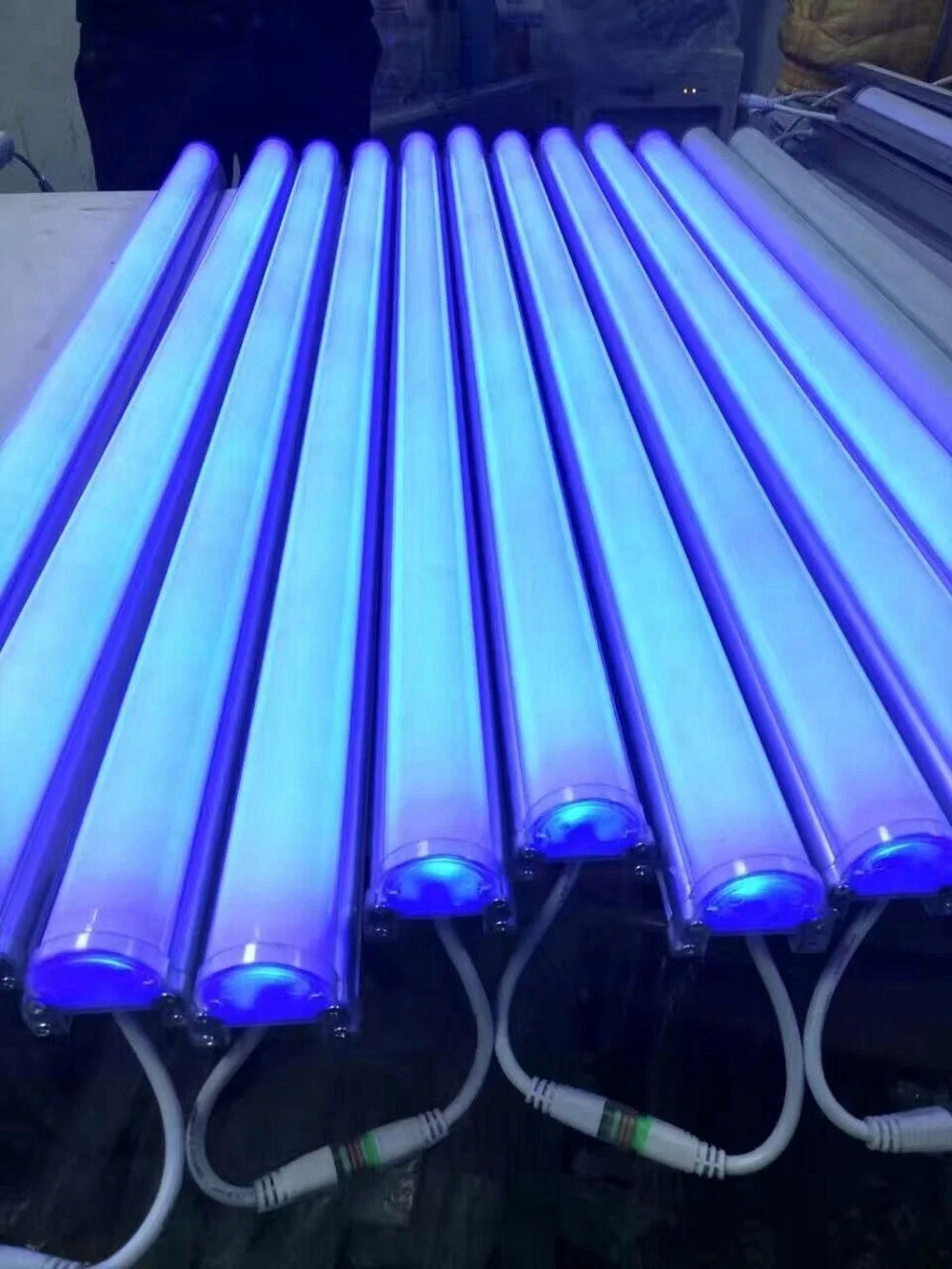 outdoor ip66 led digital tube light 12v 12w dmx512 CE ROHS