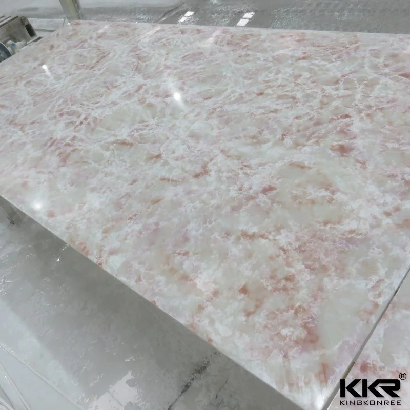 Building Material Artificial Stone Slap Acrylic Solid Surface Sheet For Kitchen Counter top