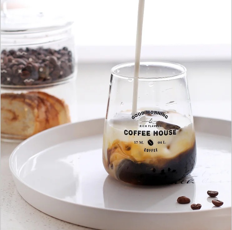 300ml Juice cup glasses drinking tumbler glass water glass cup