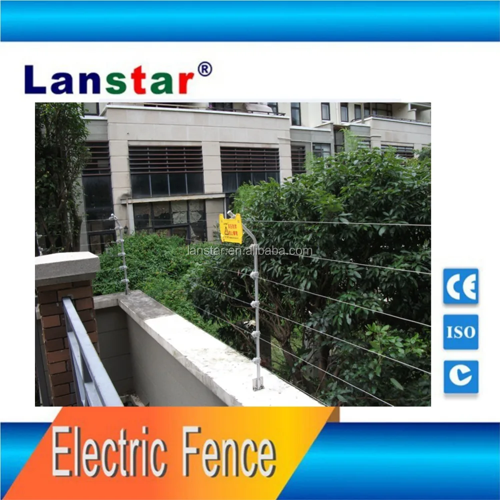 
Perimeter Security Alarm System from China, home garden security electric shock ganerator, Pulse Electric Fence Energizer 