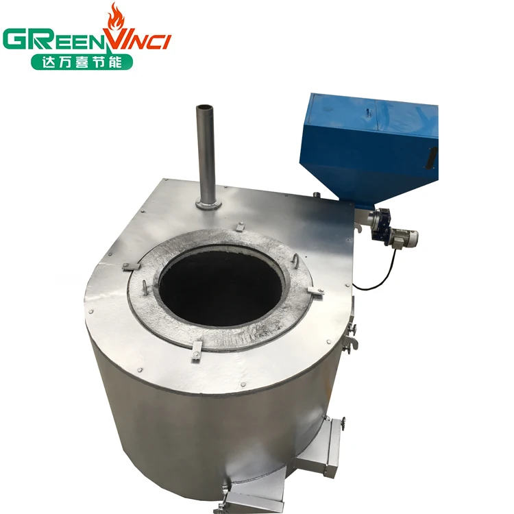 high efficiency biomass heating furnace wood pellet aluminum furnace