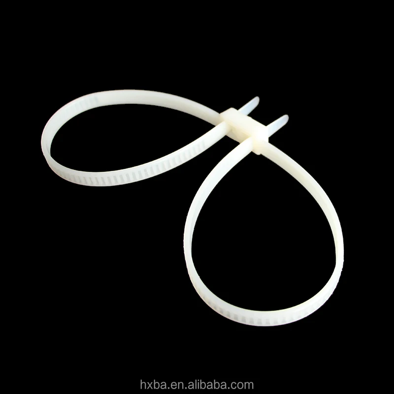 high quality white disposable handcuff plastic handcuff