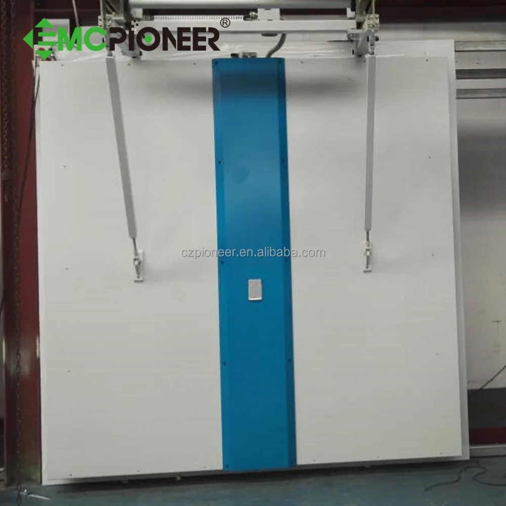 electronic EMC sliding manual door for EMC chamber