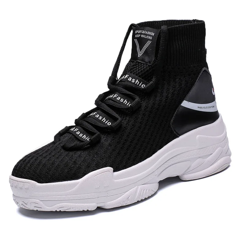 Trend Women Sneakers Causal Socks Chunky Shoes,High Top Fashion Women Sneakers Shoes Platform Female Sneakers Women