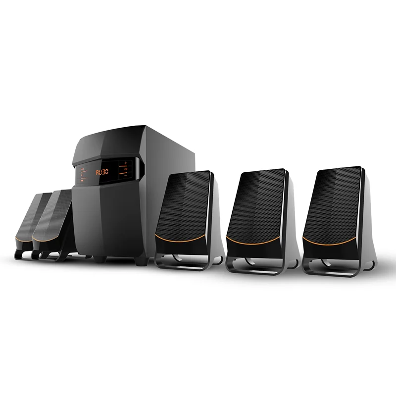 Самые Дешевые Мультимедийные динамики 5,1 года, объемная Система домашнего кинотеатра для музыкального звука