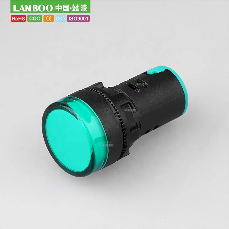 Светодиодная лампа-индикатор Lanboo AD22 серии 22 мм светодиодный индикатор сигнала 12 В 24 110 220