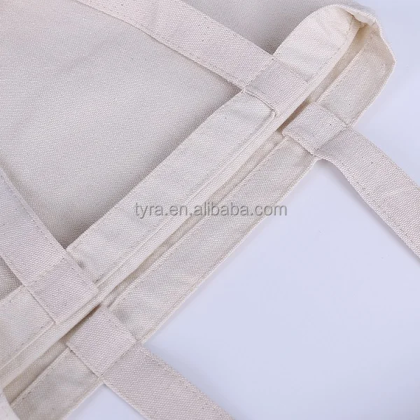 Cheap china blank cotton tote canvas tote shopping bag