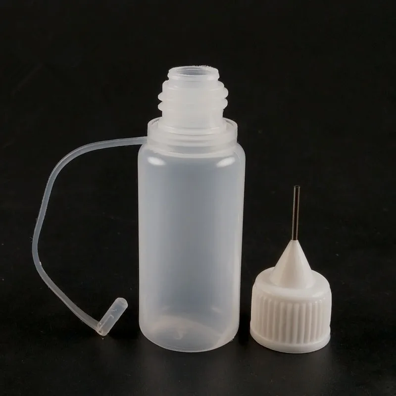 soft squeeze drip needle 5mll 10ml 15ml 30ml 50ml  oil  long thin tip bottles