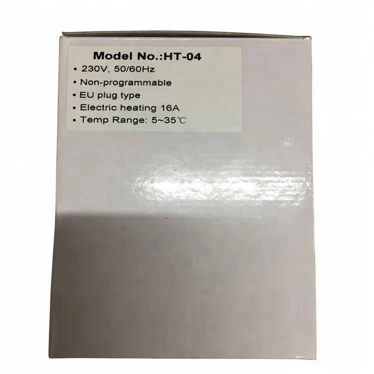 
Factory Price 230V Digital Basic Plug In Thermostat 