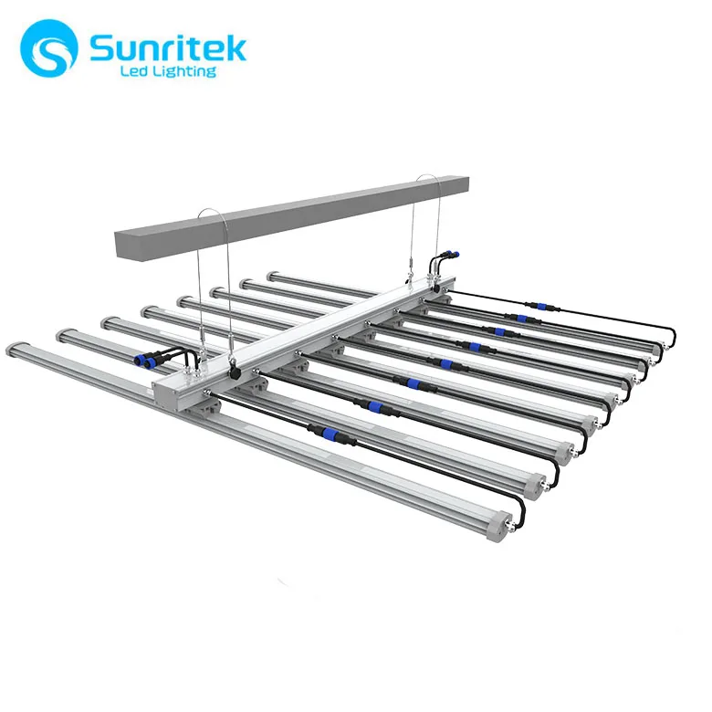Sunritek Growing leafy green vegetables hydroponic LED strips plant grow bar lights