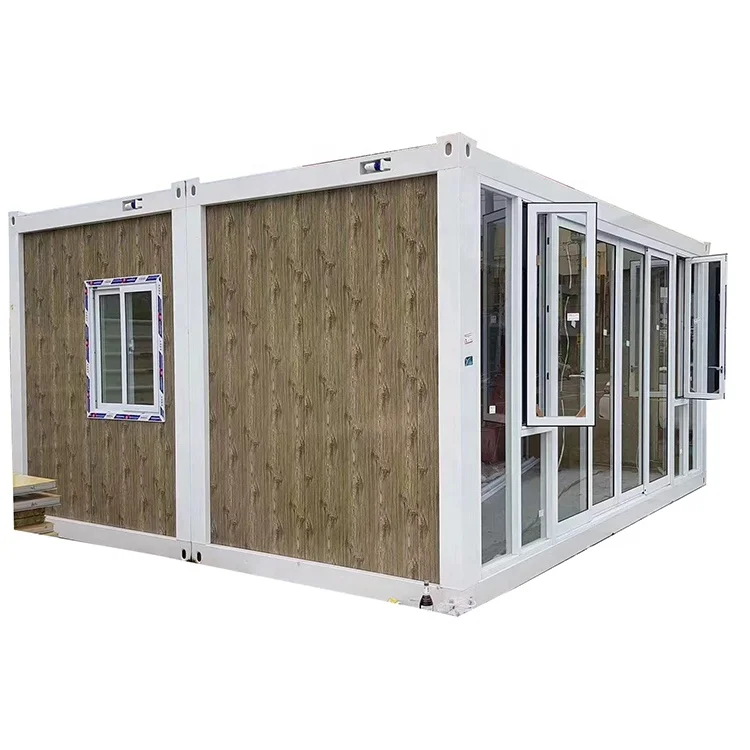 
guyana cheap prefabricated luxury building 40ft flat pack container house 