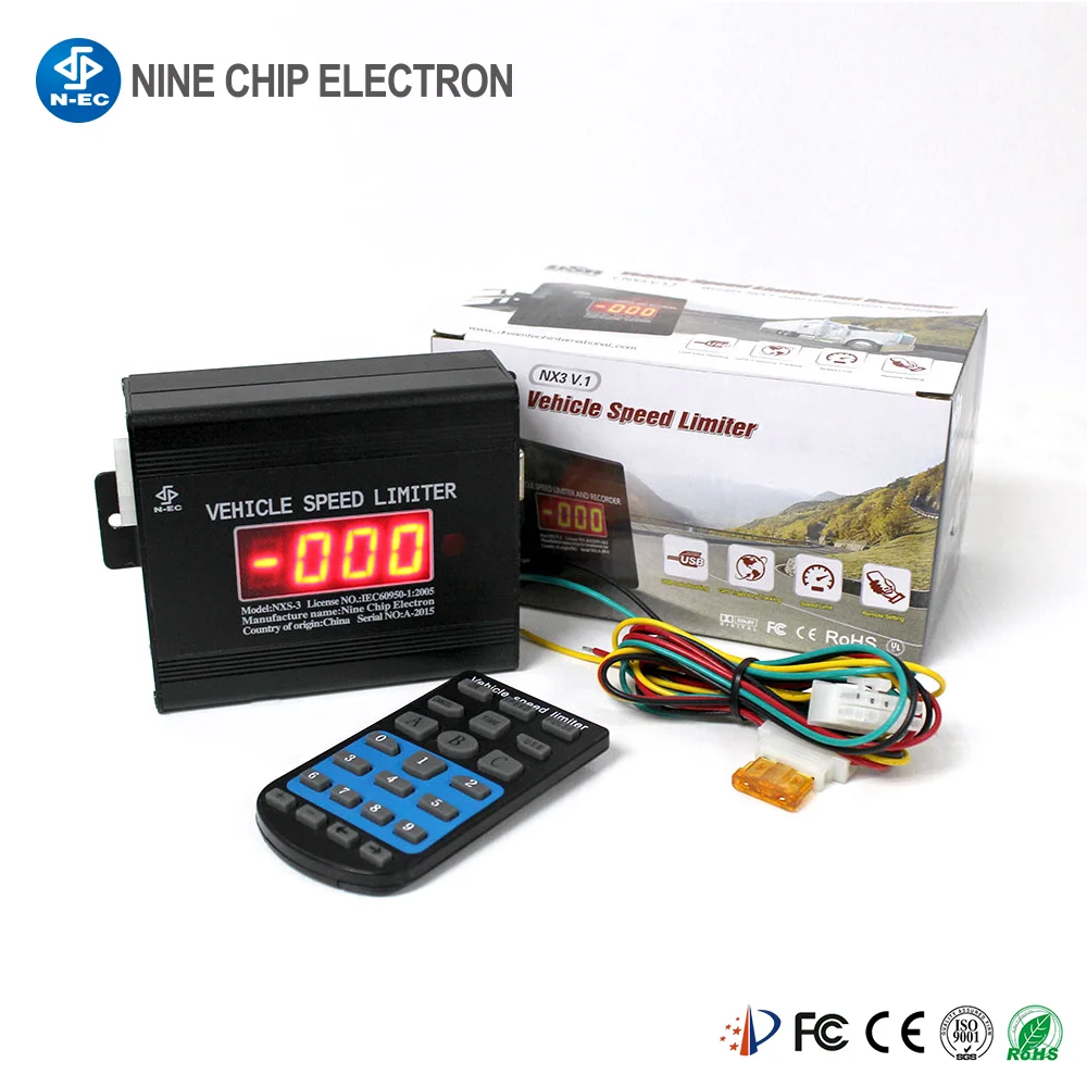 Electronic Car Overspeed Alarm Device Truck Speed Limiter Vehicle Speed Limiter