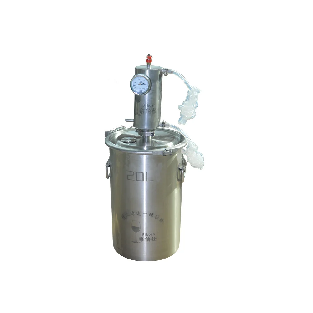 20L Herb Ethanol Distiller Essential Oil Making Machine