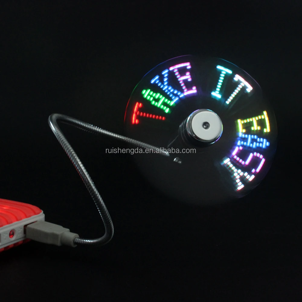 2016 Hot fashion best gifts dc laptop program usb led fan electric powered mini fan and CE, Rohs certification air cooling fan