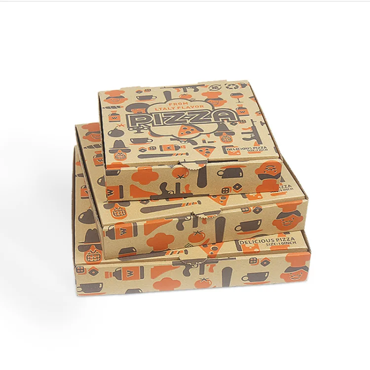 
17 Manufacturer factory Custom Printed Pizza Packing Box 