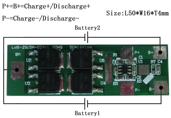 custom18650 bms manufacturer/5 volt rechargeable bms module& battery pack