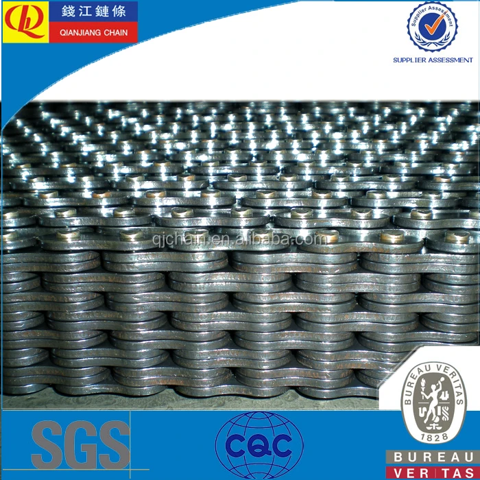 High tensile strength forklift leaf chain hoisting chain