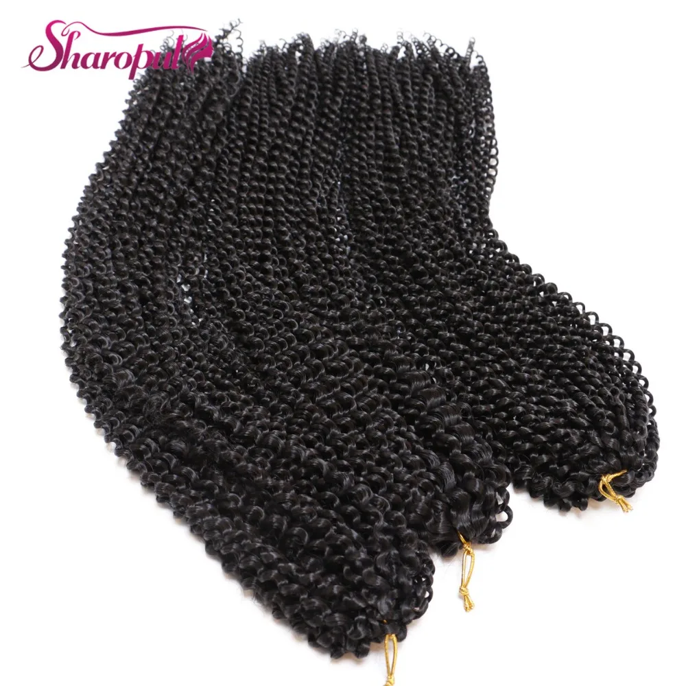 Micro Curly Braids Synthetic Hair Extension 22 Inch 100gram Kinky curly zizi Jumbo crochet hair Extension for black women