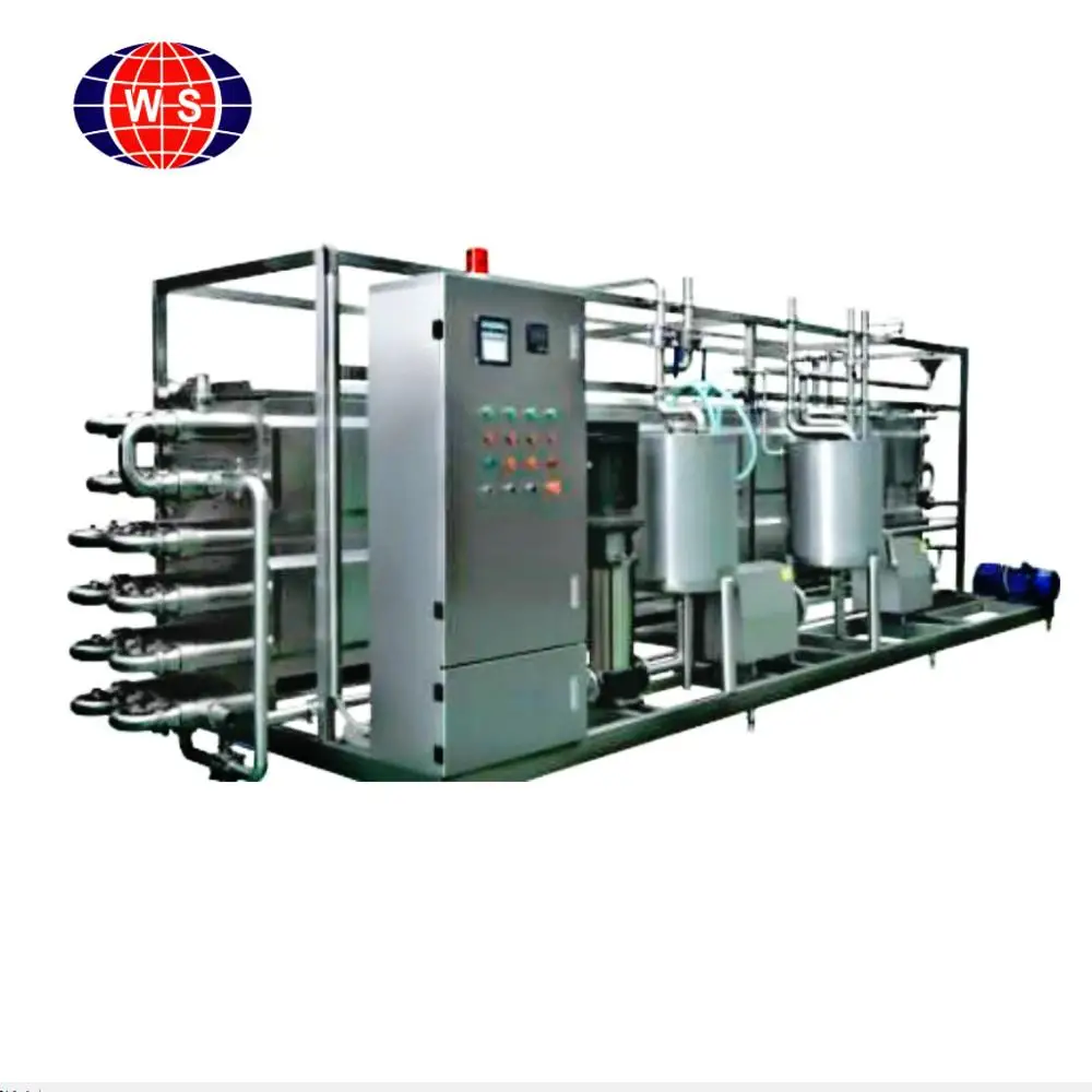 Factory Price 2t Full Automatic Uht Tube Type Sterilizer Machine
