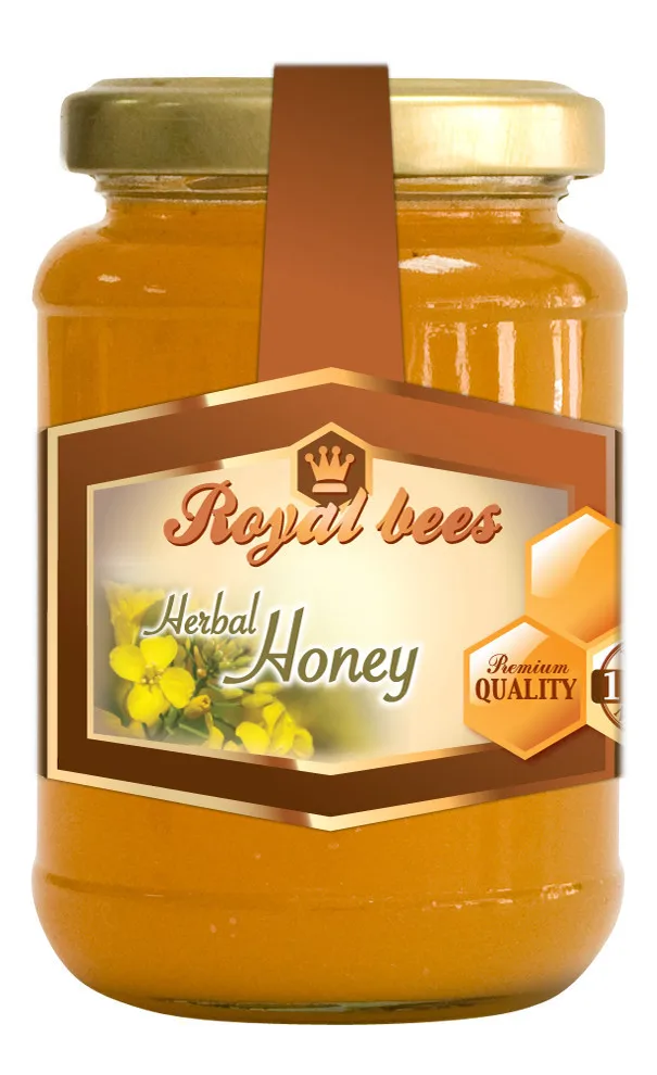 
100% Natural Mountain bulgarian Herbal Honey for sale in bottle 