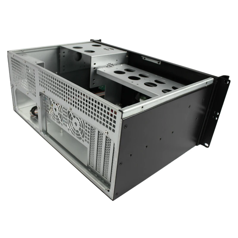 
4u 19inch short case for MATX MB rackmount Industrial server computer case with CD-ROM 