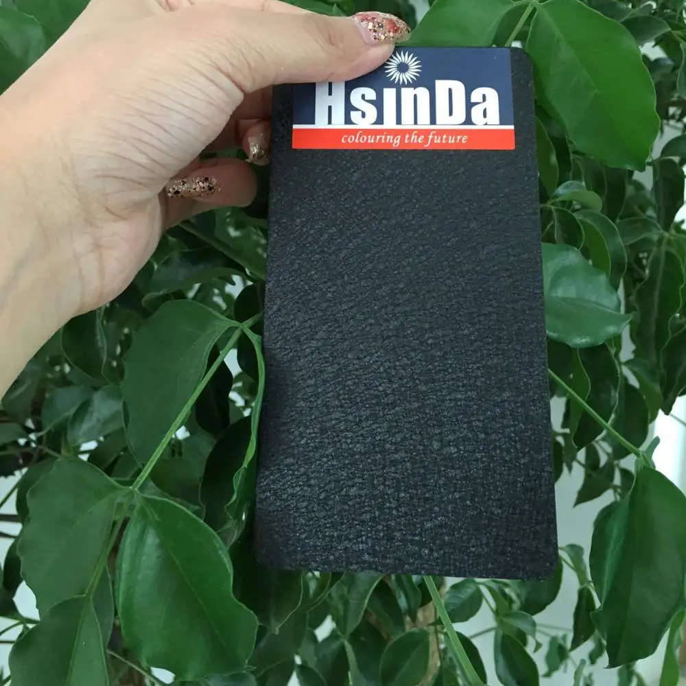 Hsinda Специальная цена эпоксидная тонкая структура черный песок текстура отделка ограждения железная порошковая краска