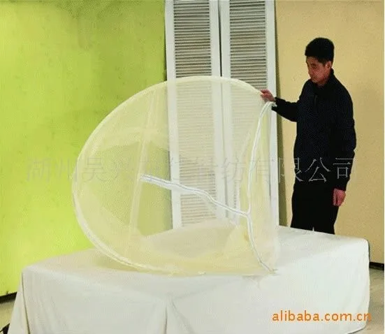 Circular mosquito net for singlle or double bed beautifulnet folding portable mosquito net