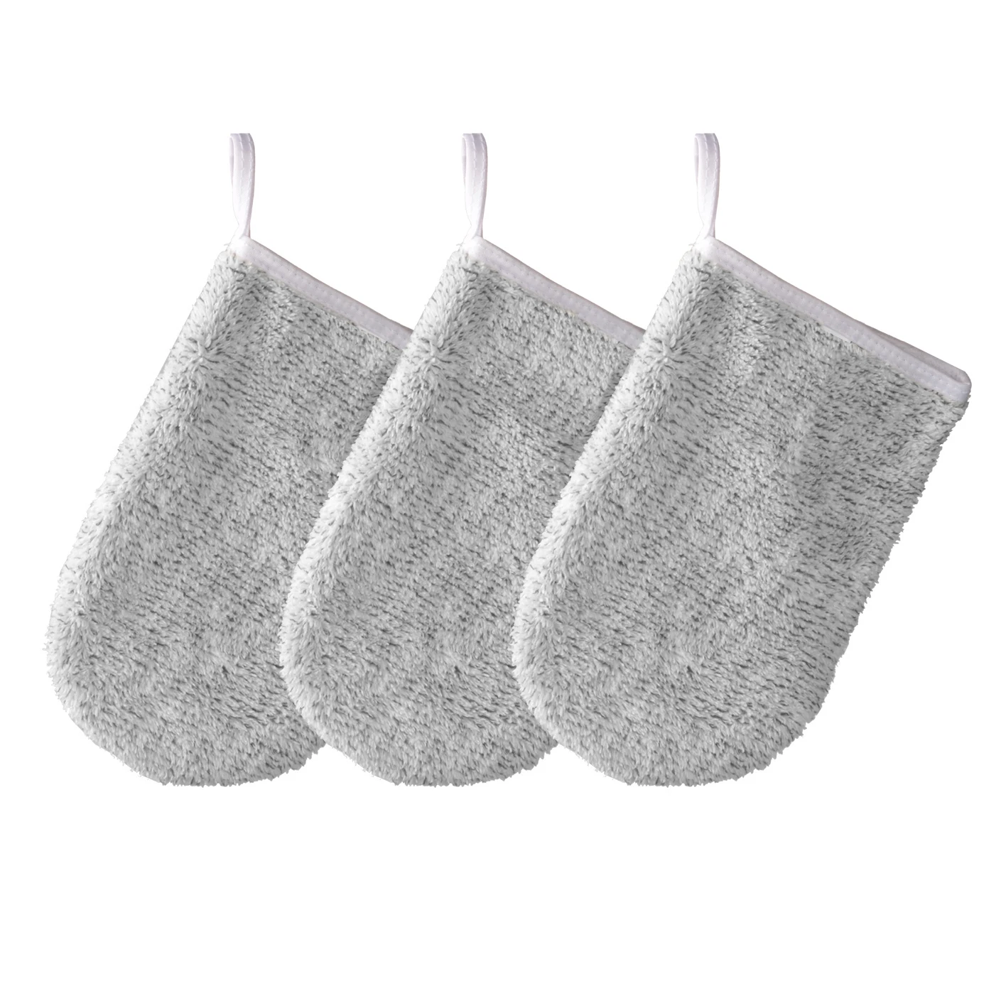 Microfibre Bamboo Makeup Remover Mitts Pads