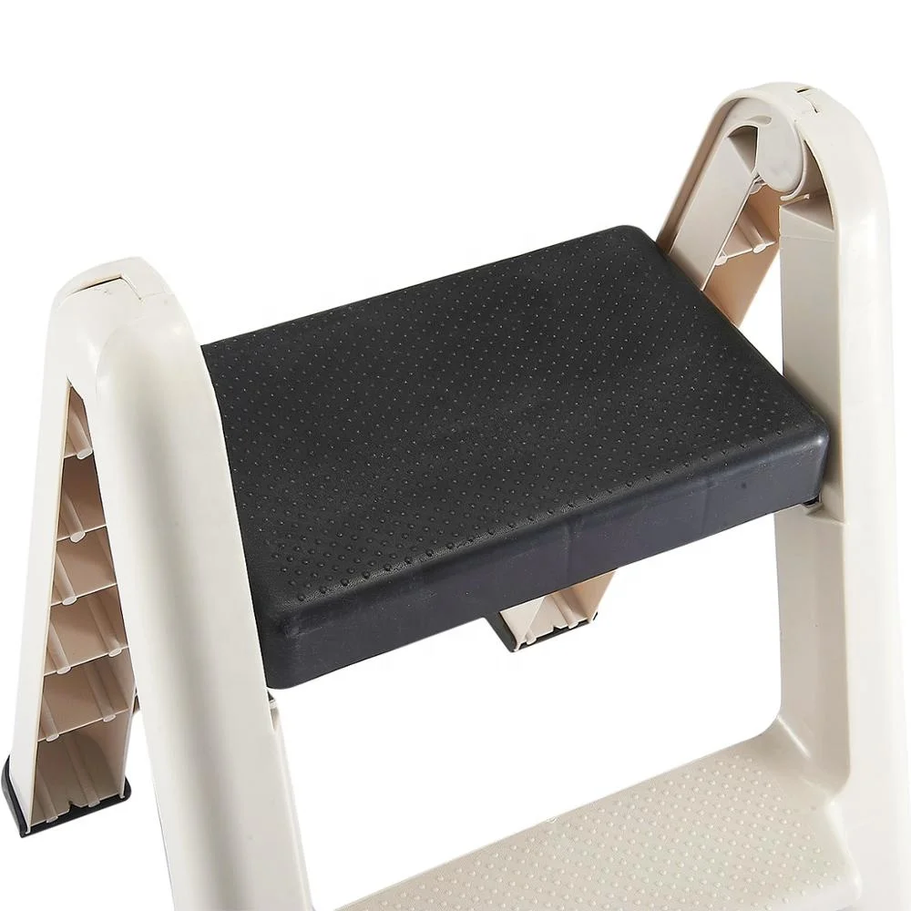 for kids and adults BPA free plastic folding 2 or 3 step folding ladder
