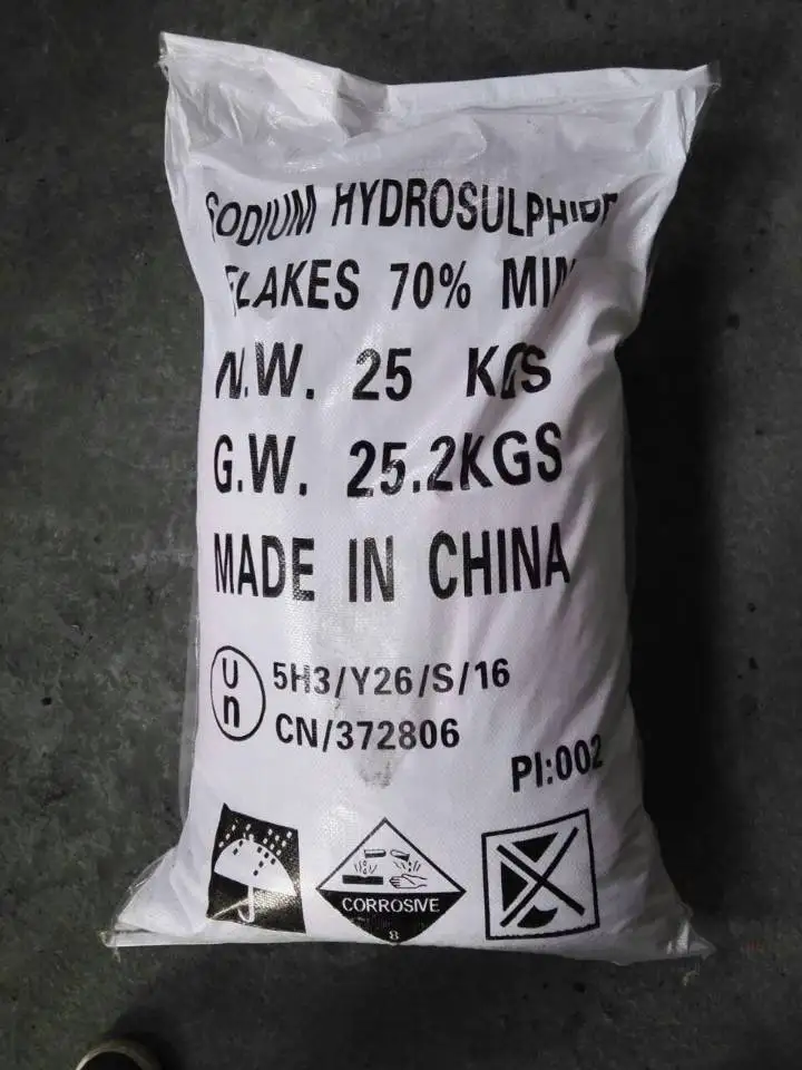 
sodium hydrosulfide 70% NAHS 20PPM 