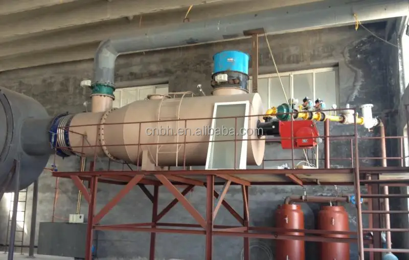 
direct-fired hot air furnace for Vienam rubber industry drying process 