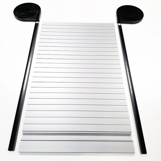 PVC ABS Plastic Extrusion Profiles Tambour Door Slats Roller Shutter For RV Furniture Cabinet