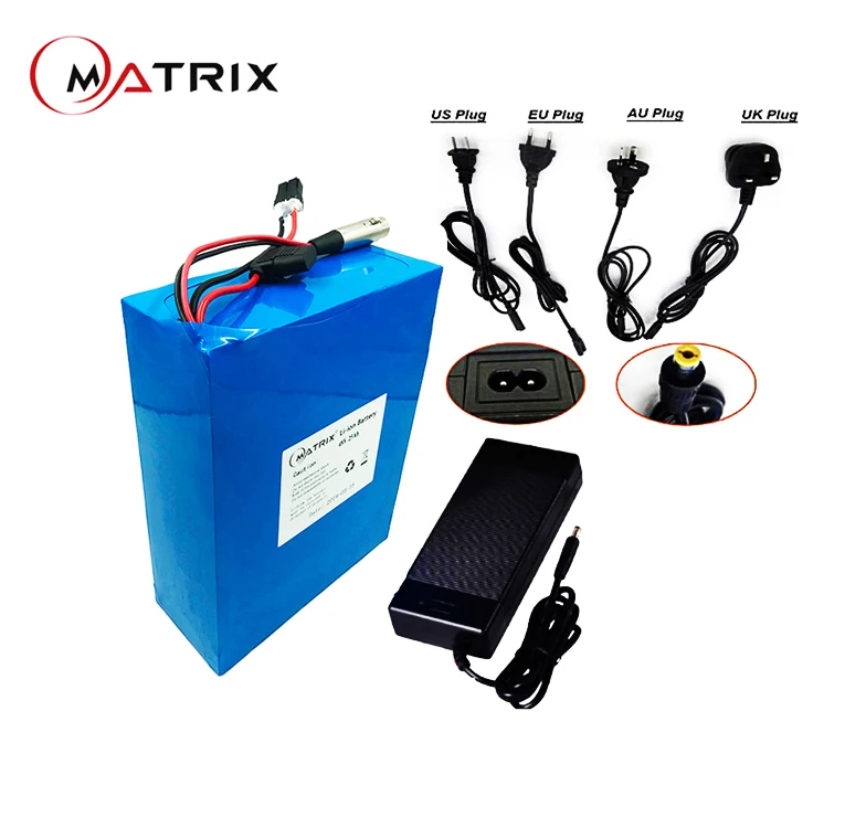 lifepo4 battery 48V 20Ah 22ah 25ah 30ah 40ah 50ah for E-bike Self Balancing Scooter Golf Trolleys