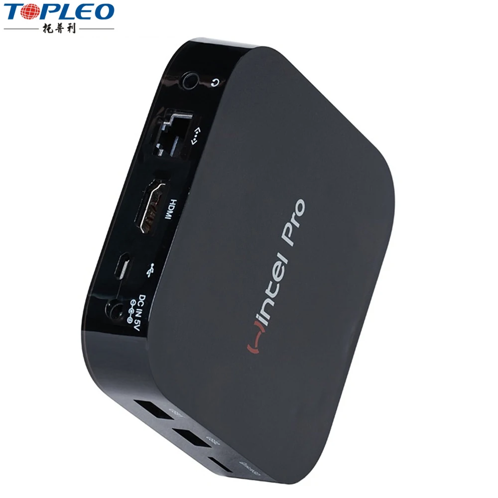 Latest Wintel w8 pro 2gb 32 gb Win10 INTEL Z8300 mini pc tv box
