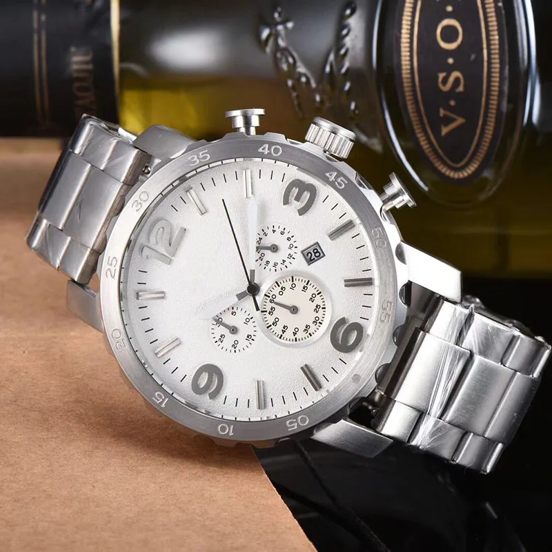 2018 Brazil Style Japanese Mother Wholesale Metal Watch With Calendar Watch