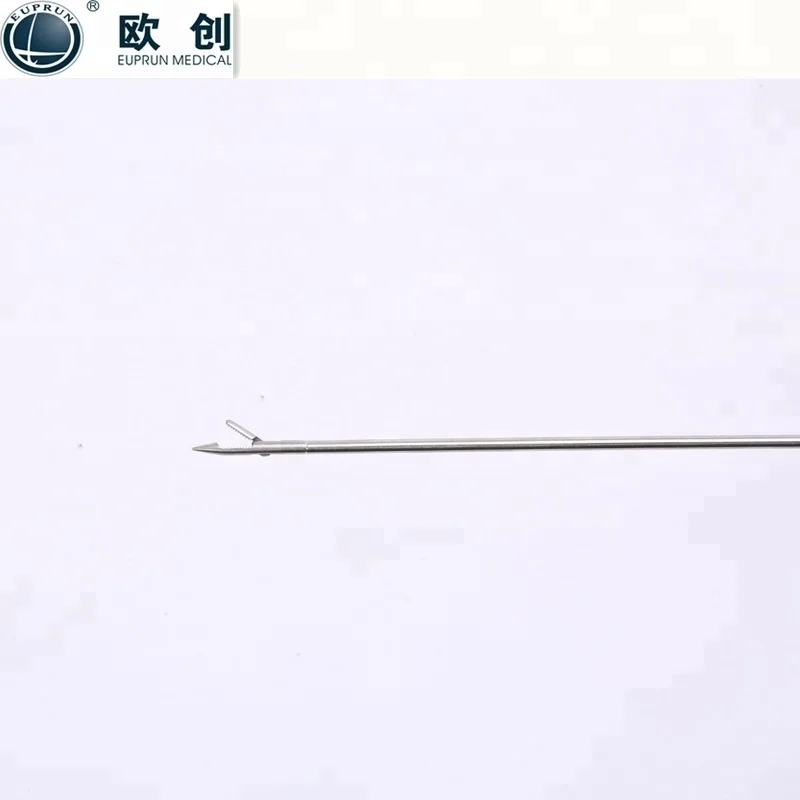 Euprun reusable hiatal hernia suture needle closure needle 1.5mm 2.2mm autoclavable laparoscopic instruments factory customized