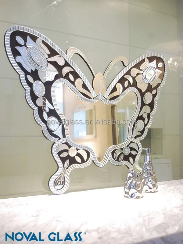 European Style Silver Luxury Decorative Clear Mirror