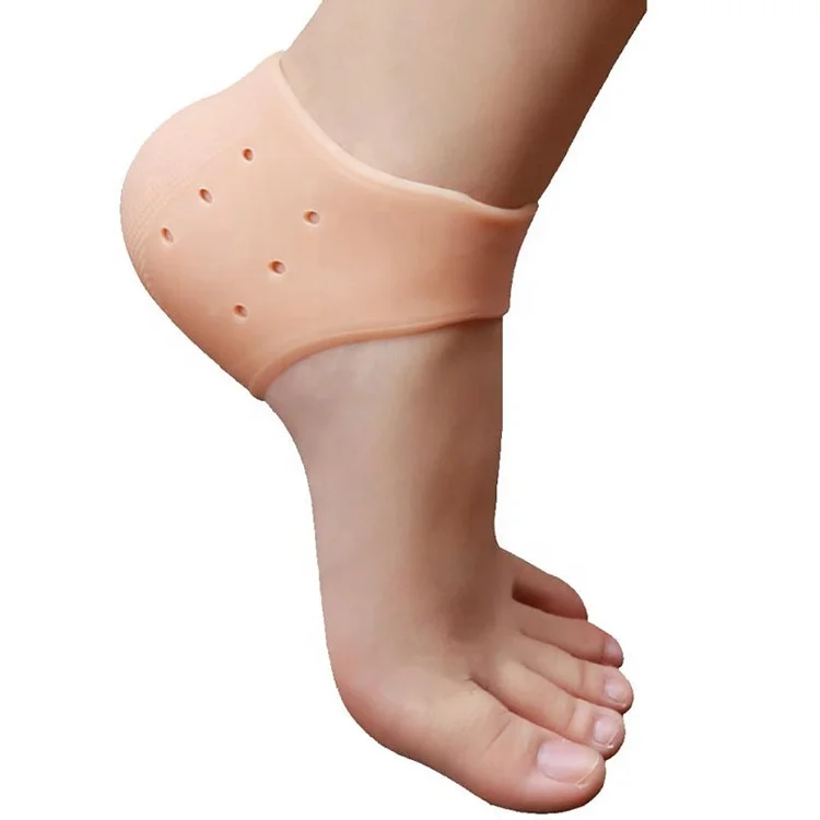 Silicon Heel Socks for Cracked Heel Moisturizing heel socks spa sock