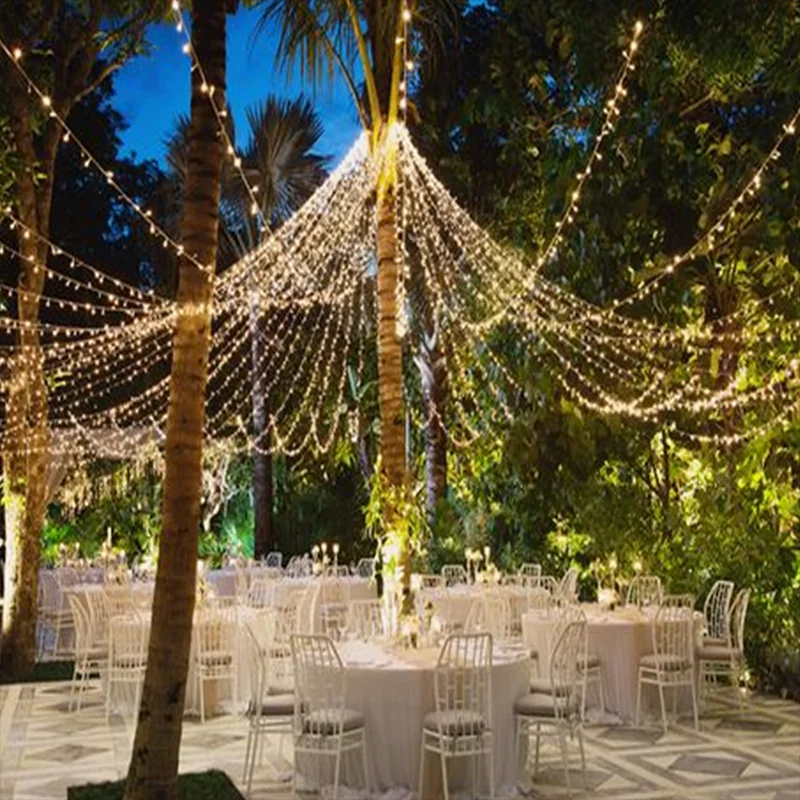Outdoor dome fairy light for tent ceiling net lights decoration