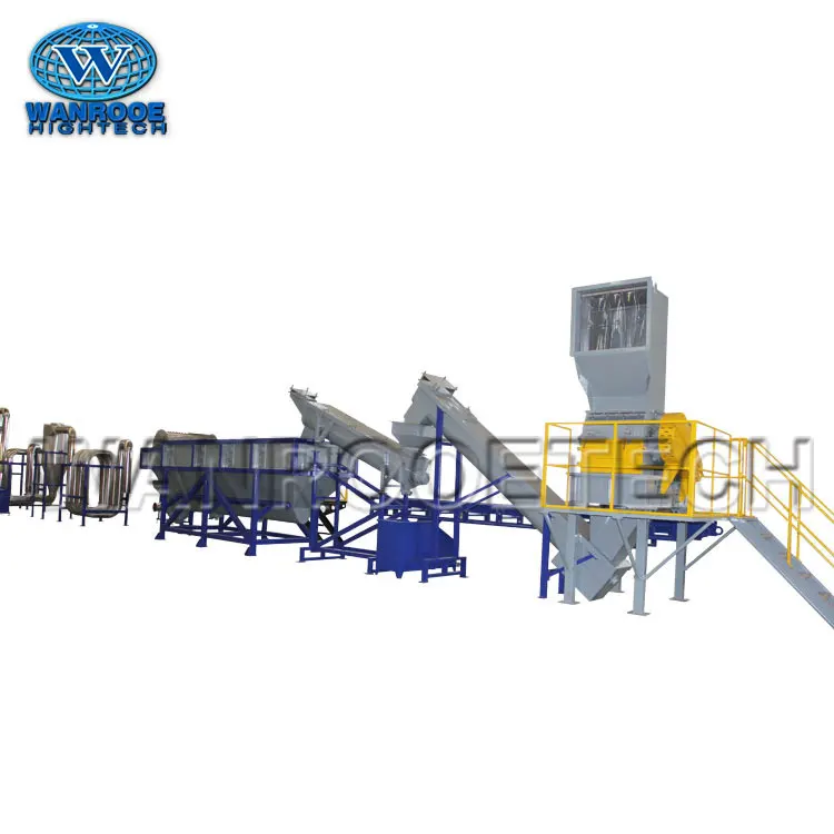 PNQF Waste PP PE Film Woven Bags Washing Line Machine Plastic Recycling Plant