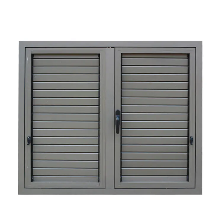 Customized aluminum  profile Sunshade Adjustable Fixed plantation shutter