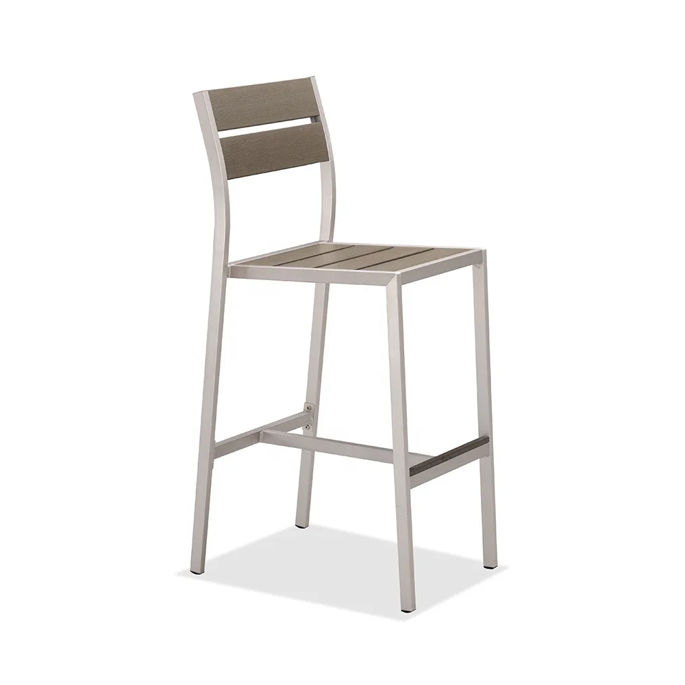 Restaurant Furniture Table And Chairs Anti-Decay Lounge Bar Furniture With Side Table