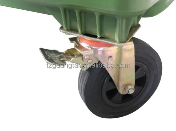 660L large wheeled Eco-Friendly Feature and Outdoor Usage plastic trash can