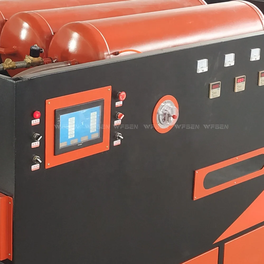 PVC Skin Film Double Table Veneer Door Making Vacuum Laminating Membrane Machine