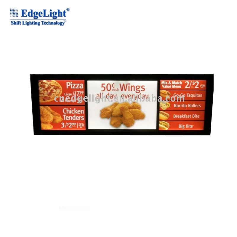 Back light led frame movie poster light box