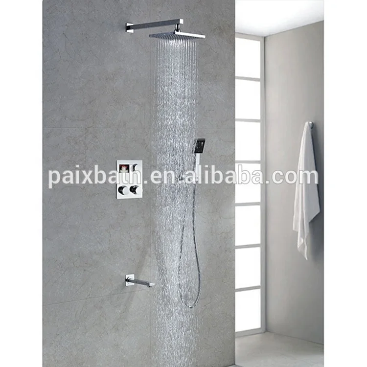 
Hot selling electricity digital display thermostatic bathroom shower faucet 